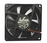 Coolerguys 80x25mm Ultra Quiet Low Speed Dual Ball Bearing Fan CG08025L12B2-3Y