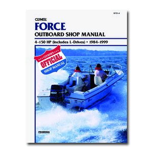 Clymer Force 4-150 HP Outboards (Includs L Drives) 1984-1999