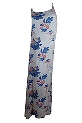 Rayon Floral Print Maxi Dress 