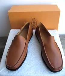 Tod's Men Leather Gommini Driver Moc Loafers Shoes 8 US Size 9