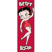 Betty Boop (Red, Door) Art Poster Print