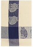 Waffle Weave 100% Cotton Blue Cat Dishtowel 18" X 28" Set / 6