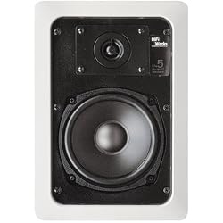 HiFi Works 30001 HFW5 5.25-Inch In-Wall Speakers, White (Pair)