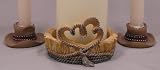 Country Flair Candle Stands
