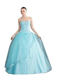 Sexy Applique Lace-Up Sweetheart Floor Length Organza Bridesmaid Dress/Wedding Dress 