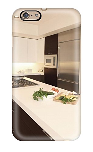 tony zapata Design High Quality Contemporary Black And White Kitchen With Island Cooktop Cover Case With Excellent Style For Iphone 6