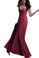 Chiffon Sweetheart Pleated Corset   Waistline Evening Dress/Prom Dress 