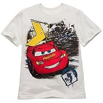 Disney Organic Lightning McQueen Tee for Boys