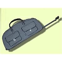 Black and White Rolling Tote Bag for the Cricut Expression Machine