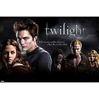 Twilight Movie (Group, What Do You Live For) Poster Print