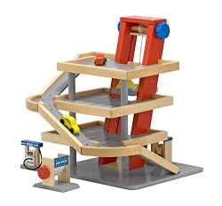Melissa & Doug Wooden Parking Garage