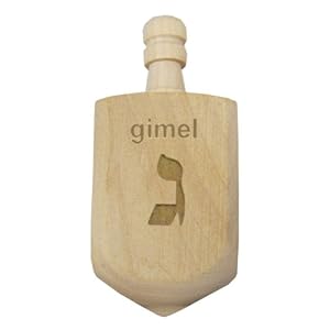 wooden dreidel craft