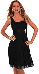 V-neck Cocktail Knee Length Empire   Waistline Chiffon/Satin Flowy Lace-Up Sheer  Glittering  Cap Sleeves Short Sleeves Sleeveless  Dress With a Bow(s) and Ruffles