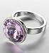 (Parent_T067024A) Autograph Round Multi-Faceted Stone Ring Made with CRYSTALLIZEDÃ¢â€žÂ¢ - Swarovski Elements in Miscellaneous
