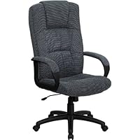 Fabric Office Chair - High Back Contemporary Executive Swivel Chair - BT-9022-BK-GG