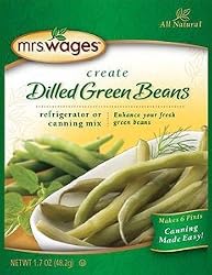 Mrs. Wages Dilled Green Beans Refridgerator or Canning Mix Recipe