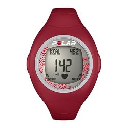 Polar F4 Women's Heart Rate Monitor Watch (Red Berry)