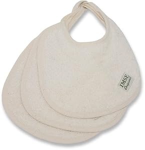Imsevimse Organic Terry Dribble Bibs (3-Pack)