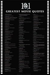 Famous Movie Lines Poster Full Size Print