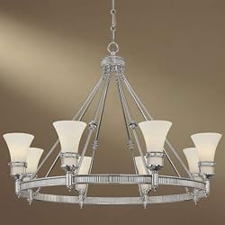Minka Federal Restoration Chrome Chandelier 4278-77