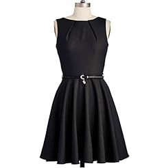 Plus Size Cotton Cocktail Vintage Belted Bubble Dress Flared-Skirt Prom Dress/Party Dress/Tunic 