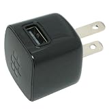 Blackberry USB AC Charger Adapter Power Plug for Blackberry Torch 9800 Bold 9700 Style 9670 Bold 9650 Tour 9630 Storm2 9550 9520 Storm 9500 9530