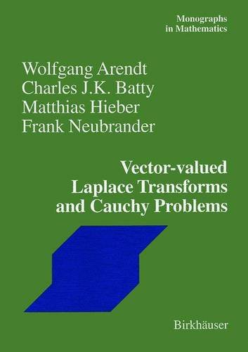 vector valued laplace transforms and cauchy problems