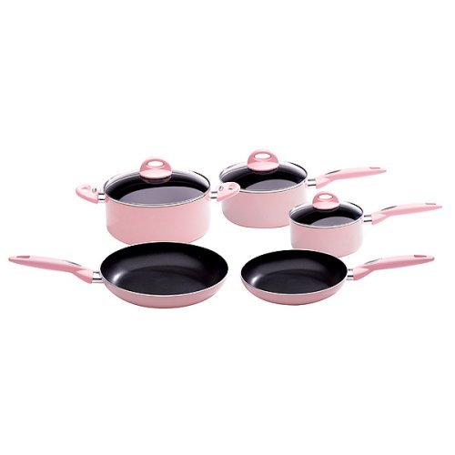 Nonstick Cookware Set Bialetti Cookware 8pc. Set Pink