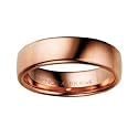 18k Rose Gold 7.5mm Euro Comfort Fit Plain Benchmark Big Size Wedding Band Ring 2.3mm Thickness from 11 to 14