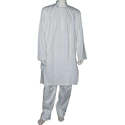 Mens Yoga Clothes Cotton Kurta Pyjama