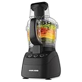 Black & Decker FP2500B PowerPro Wide-Mouth 10-Cup Food Processor, Black