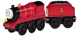 Thomas And Friends Wooden Railway - Battery Powered James