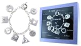 Seasons of Life Toggle Charm Bracelet w/ 8 Charms