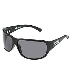 ANARCHY Mens Black PROSECUTION Sunglasses with Smoke Lenses