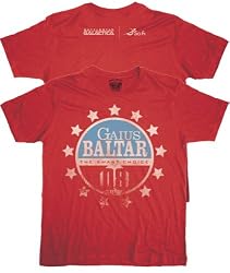 Battlestar Gallactica Gaius Baltar Choice 08 Red T-shirt Tee