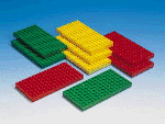 LEGO SMALL BASE PLATES 9/PK
