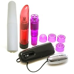 Pipedream Products 10 Speed Waterproof Ivory Vibrator Adult Sex Toy Kit