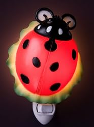 Big Ladybug Night Light - Ibis & Orchid Design Children Collection