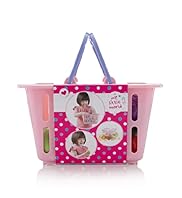 My Little Shopping Basket with Food Toy Set