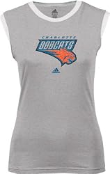 Charlotte Bobcats Women's adidas Sugar Logo Sleeveless Ringer Tee