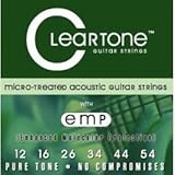 Cleartone Custom-Light Gauge Coated Acoustic Guitar Strings