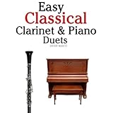 easy classical clarinet  piano duets featuring music of vivaldi mozart handel and other composers