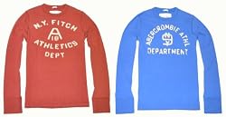 Abercrombie & Fitch Long Sleeve Logo T-Shirt