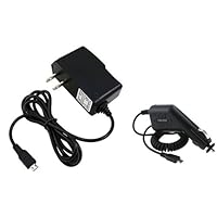 eForCity Battery Wall AC +Car Charger Phone Compatible with Samsung© Galaxy S