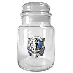 Dallas Mavericks NBA 31oz Glass Candy Jar - Primary Logo by Great American Products