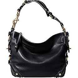 Coach Leather Carly Duffle Sac Bag 10615 Black