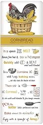 Cornbread Recipe Towel- Corn Basket Chicken