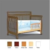 Toddler Bed Conversion Rail (For M0591 and M4901) In Amber Finish By Da Vinci Baby Furniture