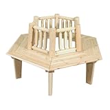 Northern Classics 24 inch Small Tree Bench and Back