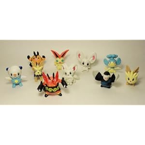 Pokemon Figure Lot of 10 Random 1-3 Inch Characters